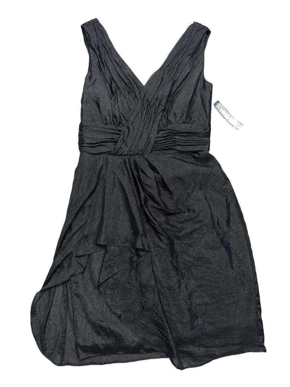 Women’s NWT BLACK TAHARI SLEEVELESS COCKTAIL DRESS SIZE 10 (AQ36)